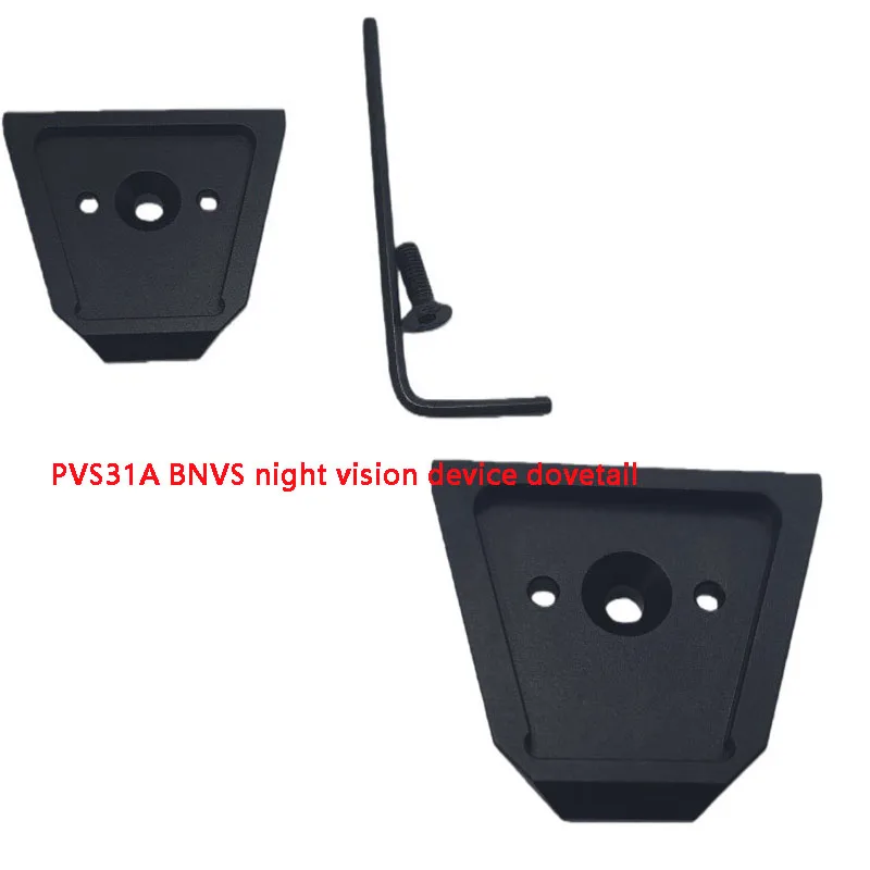 PVS-31A adaptador cola de golondrina para montura NVG exterior