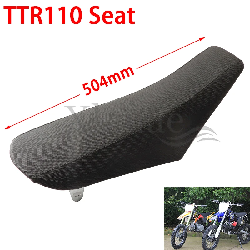 Motorcycle TTR 110 Black Complete Seat Cushions Foam For Yamaha 110/125/150/160/200/250CC Atomik Replica Pitpro Pit Dirt Bikes