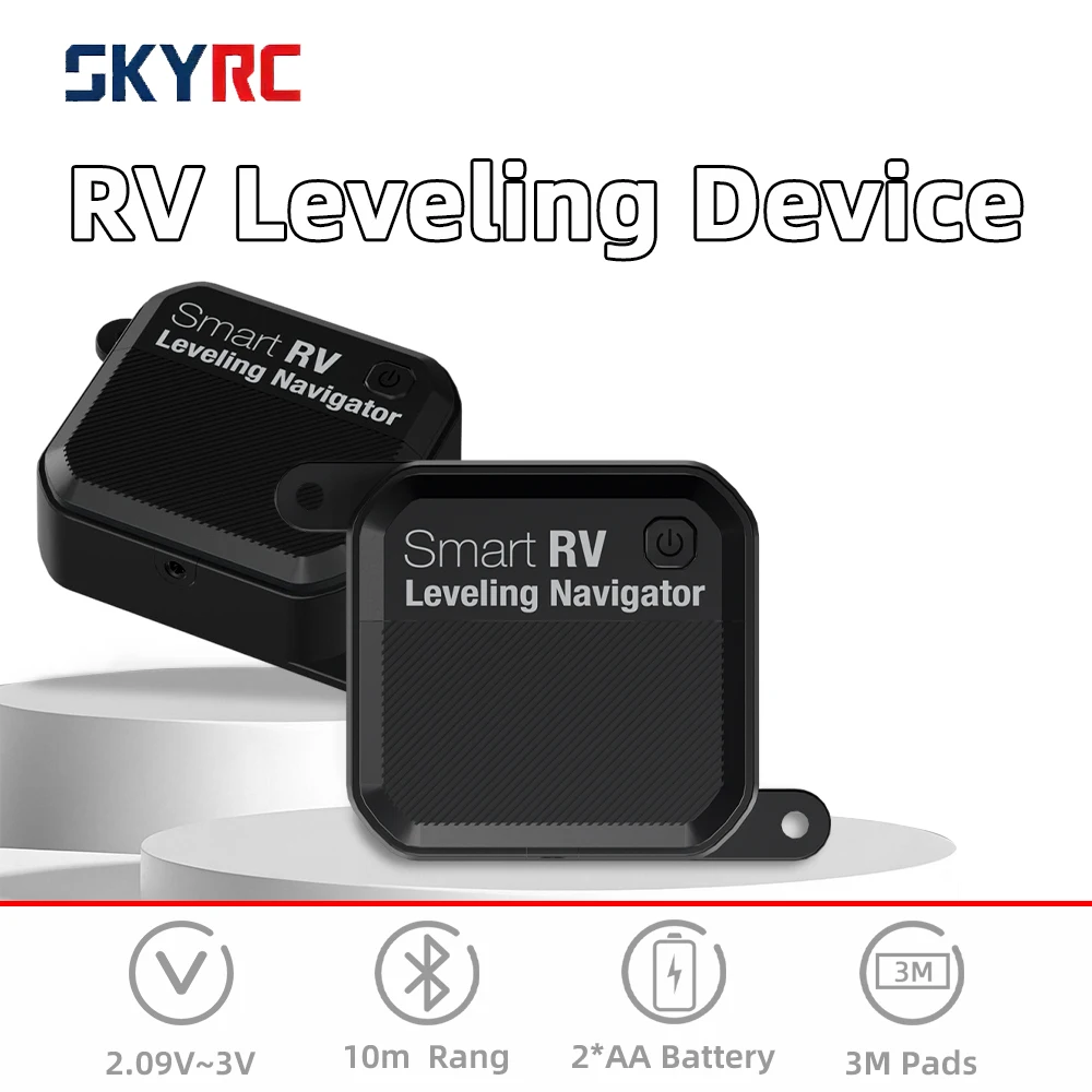 

SKYRC Smart RV Leveling Navigator Bluetooth 10 м Устройство выравнивания автофургона для туристического прицепа спливающимся гибридным кемпером класса B CA