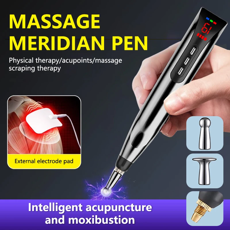 

Electronic Acupuncture Pen Point Pen Meridian Energy Meridian Pens Massage Pens Acupuncture Therapy Health CarePain Relief Laser