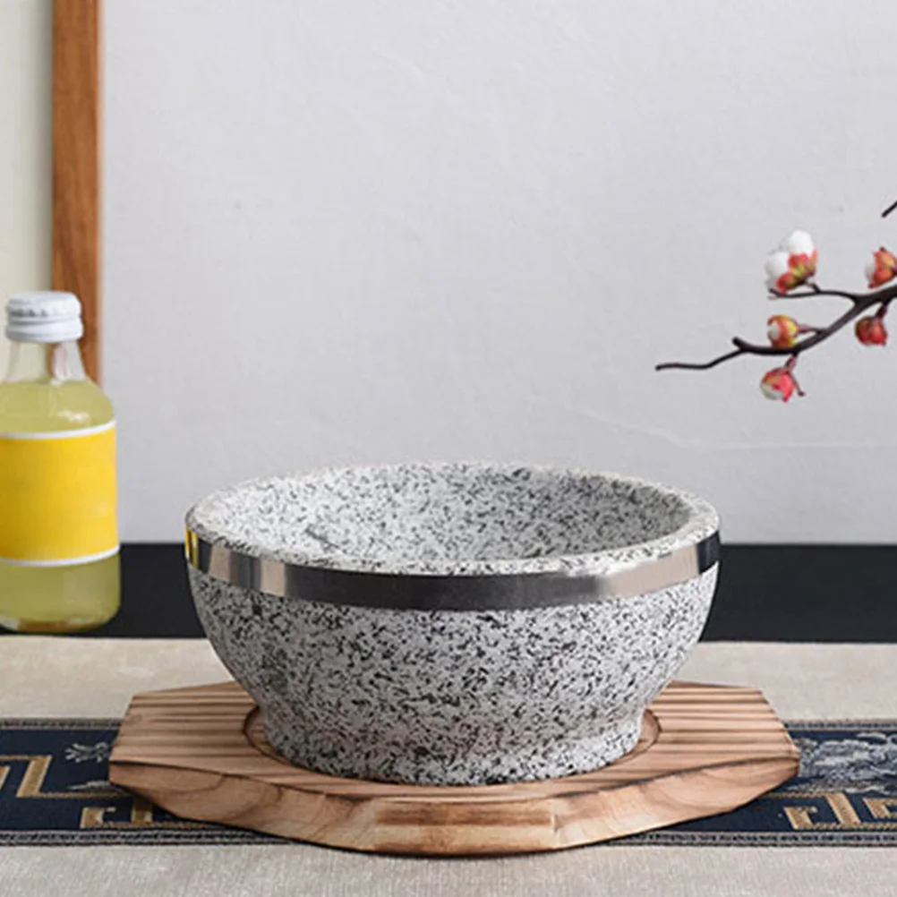 

Stone Bowl Mat Wooden Heat Resistant Placemat Protective Tableware Pad For Dining Table Kitchen Bar Heat Insulated Pot Mat