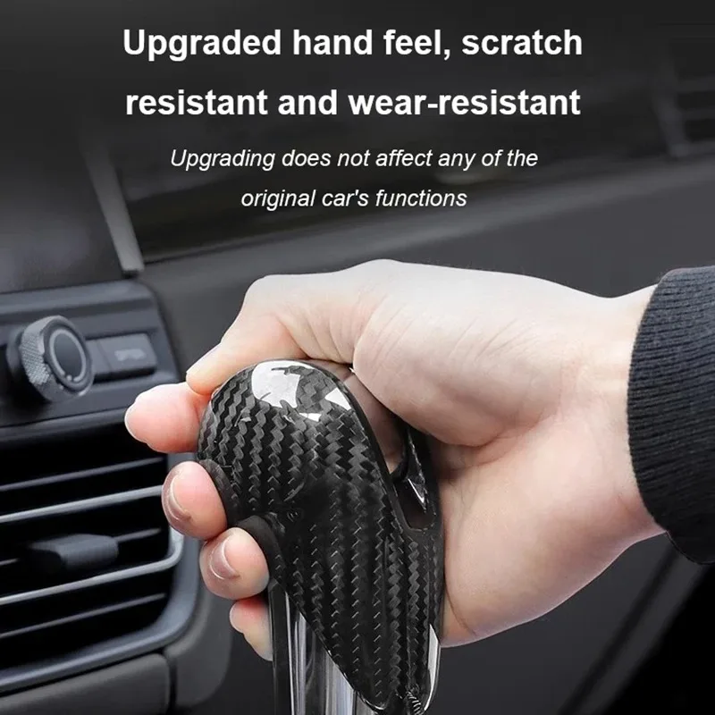 

Для Porsche Panamera 971 911 991 Cayenne 9ya Macan 95B 718 Boxster Cayman из настоящего углеродного волокна, автомобильная ручка переключения передач, накладка