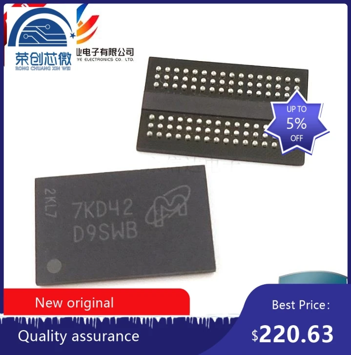 2019+ 100% new  riginal D9SWB MT41K512M16HA-125IT:A BGA DDR3L 8Gb 512Mx16, memory chip 1.35V  MT41K512M16HA-125 IT : A