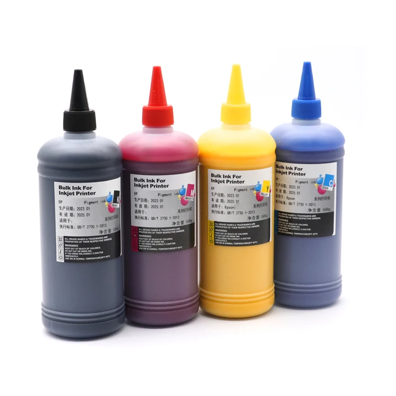 500ML Pigment Ink Refill Ink For HP 970 971XL for hp Officejet Pro X451dn X451dw X551 X576dw X476dw X476dn X551dw X576dw