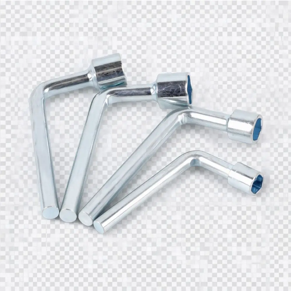 For Baisheng Pipe Socket Wrench L Shape Hexagonal Spanner High Carbon Steel Manual Tool For Fastening Repair Mechanical Work
