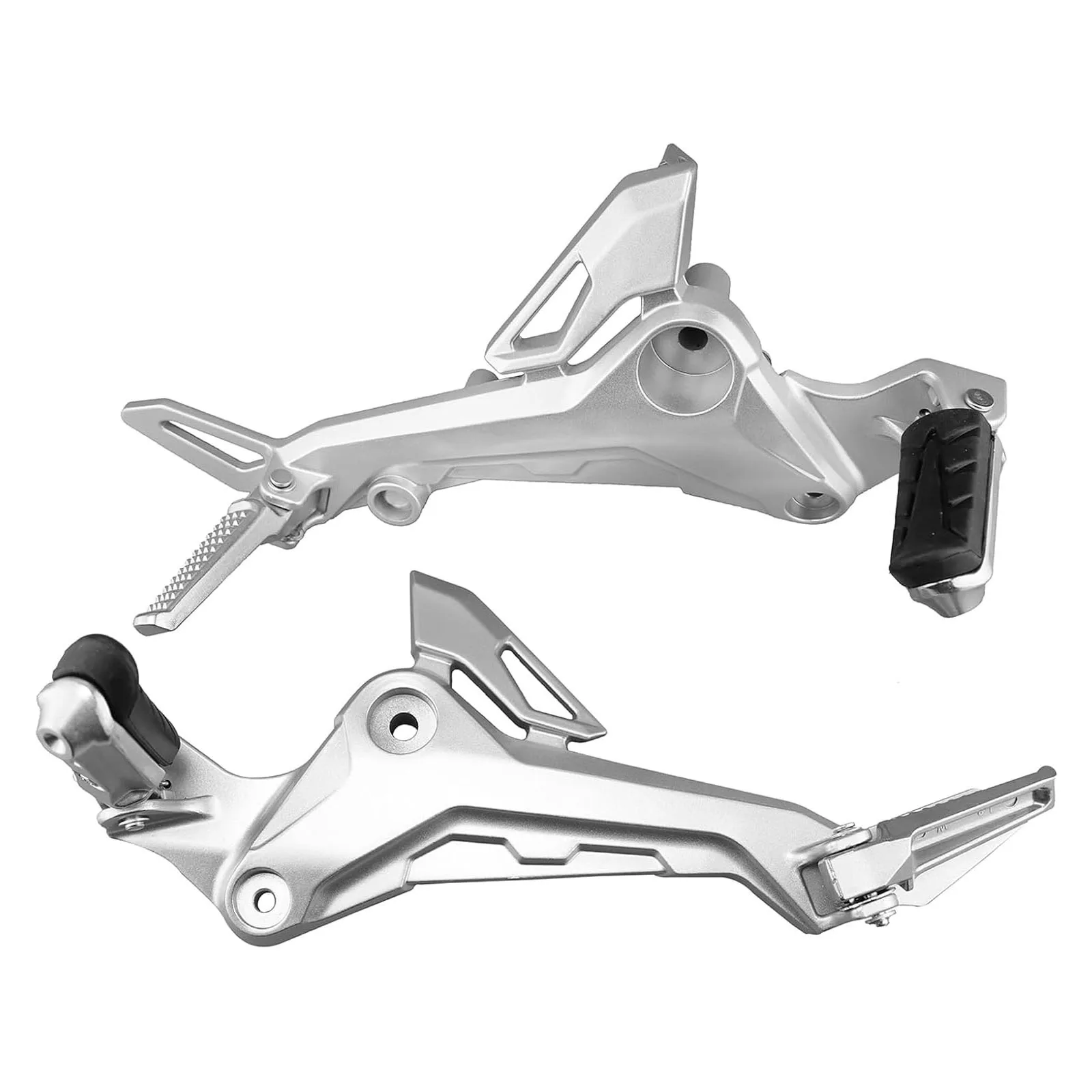 مجموعة أوتاد قدم للدراجة النارية من سبائك الألومنيوم عالية القوة 6061 مناسبة للجانب الأيمن والأيسر لـ 2017-2020 Honda Grom MSX 125 SF