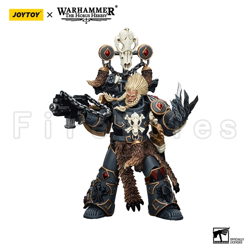 

1/18 JOYTOY Action Figure The Horus Heresy Space Wolves Geigor Fell-Hand Anime Gift