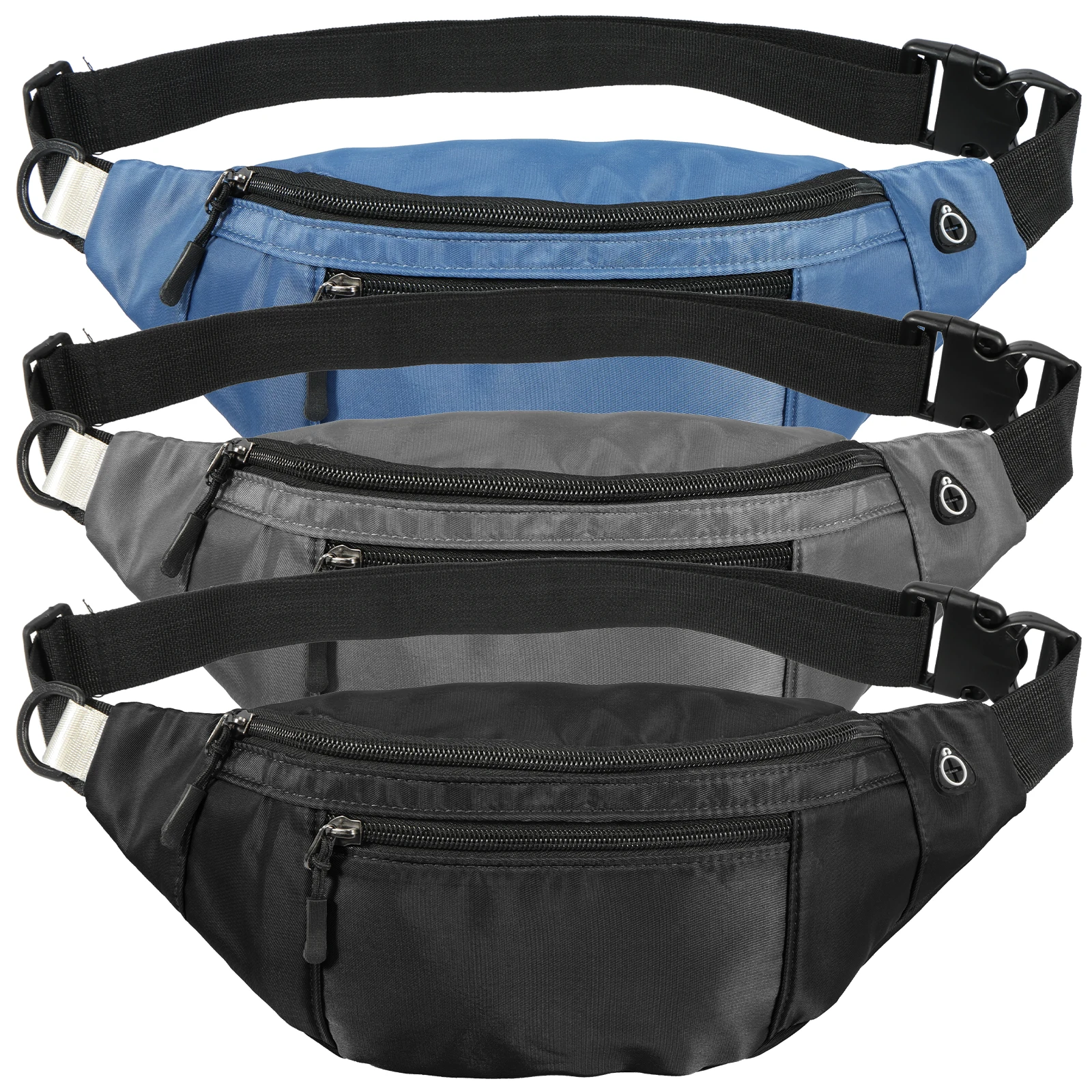 Men's Breast Package Waterproof Outdoor Sports Bag Oxford Cloth Pouch Korean-style Waist Bag Fanny Pouch Crossbody Male Bags