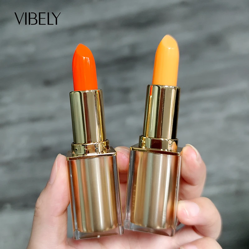 Magic Lipstick Temperature Color Changing Long Lasting Lipstick Waterproof Red Lip Stick Lip Plumper Makeup Girl Cosmetics