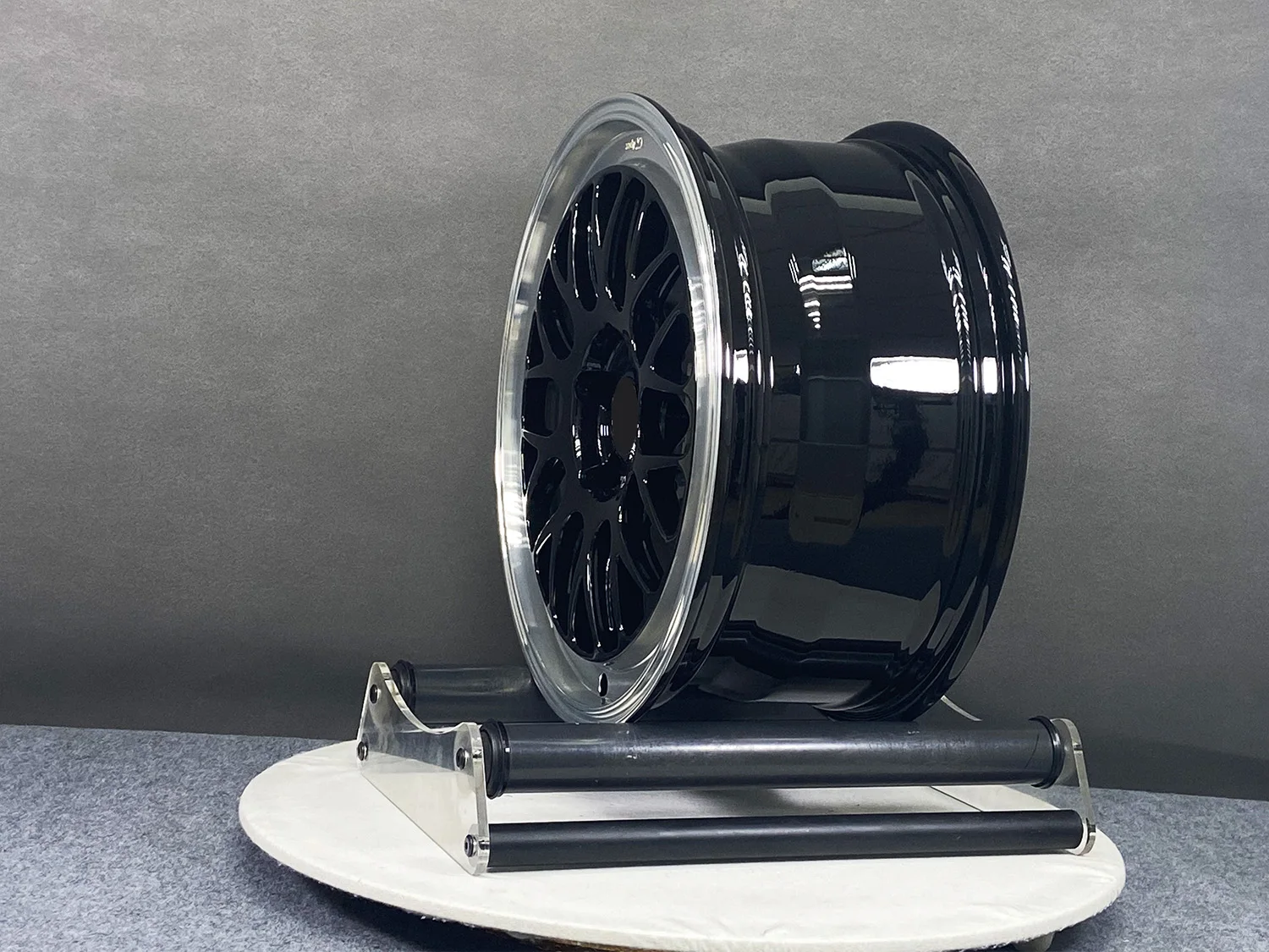 Auto Parts18 19 20 21 Inch Concave Racing Car Wheels Forged Silver Hyper Black Five Spoke 25mm ET Aluminium Alloy New MOQ 4 Piec