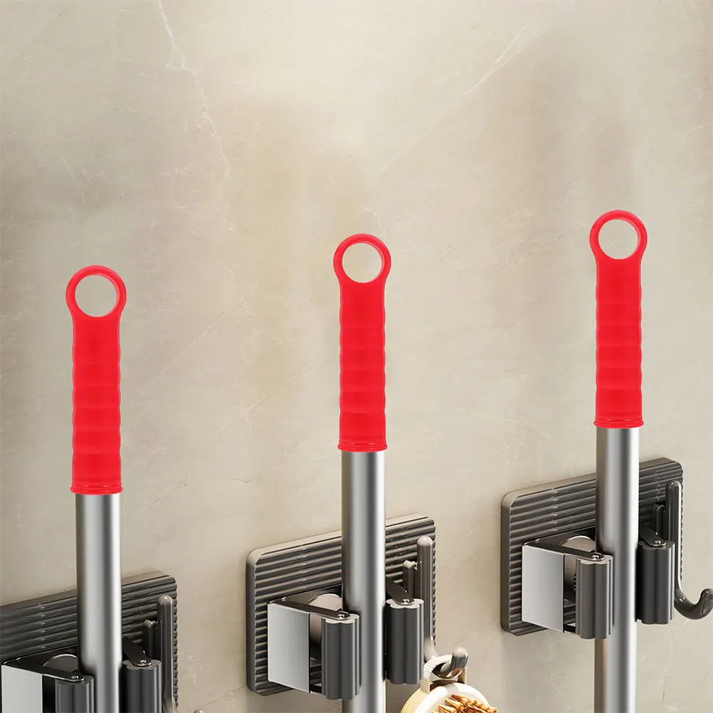 

10pcs Mop Rod End Cap Broom Handle Replacement Plastic Grip Compatible Durable Easy Installation Long Handle Accessories