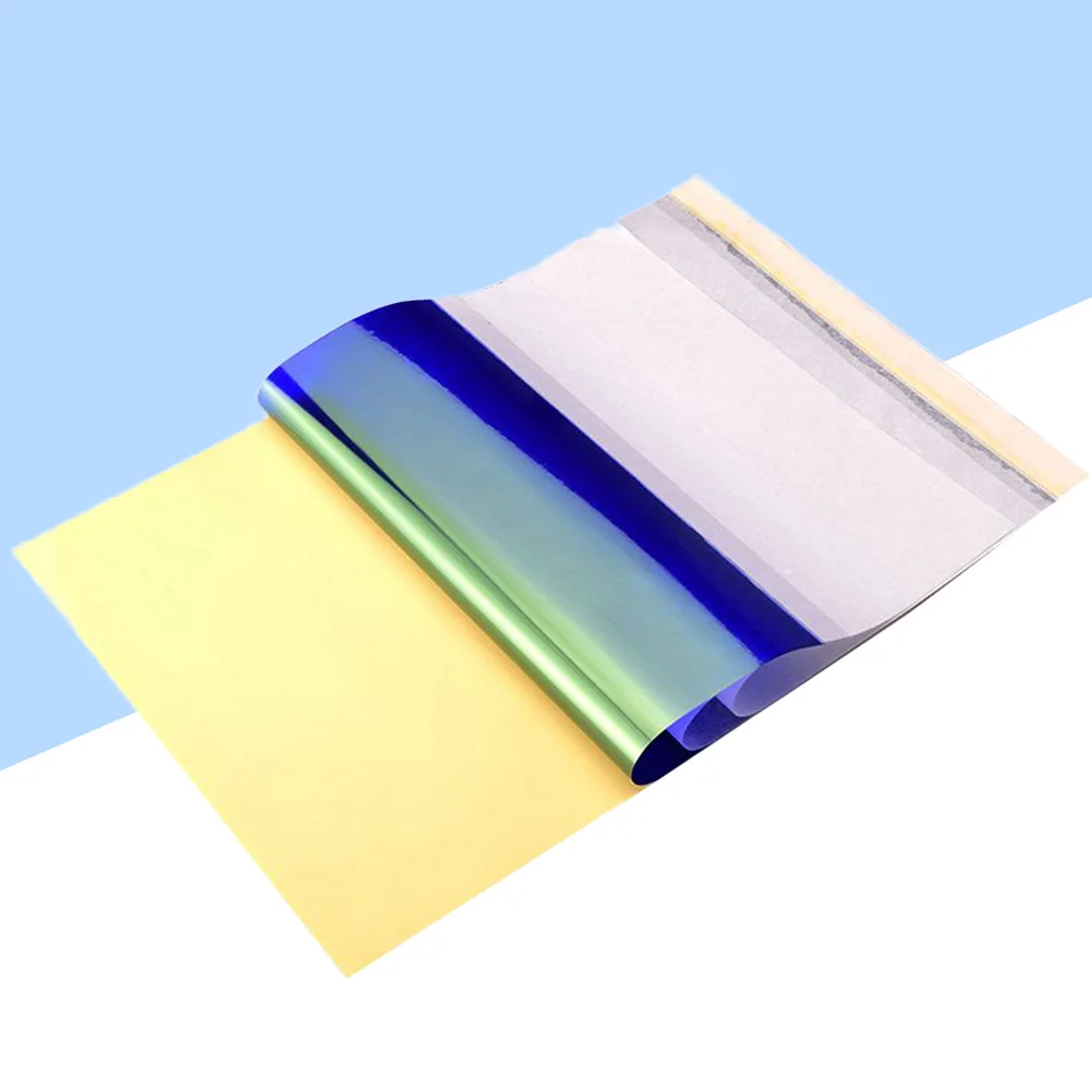 

10 шт., копировальная бумага для переноса татуировок, копировальная бумага для переноса дизайна для кожи, термокопировальный аппарат для татуировщиков