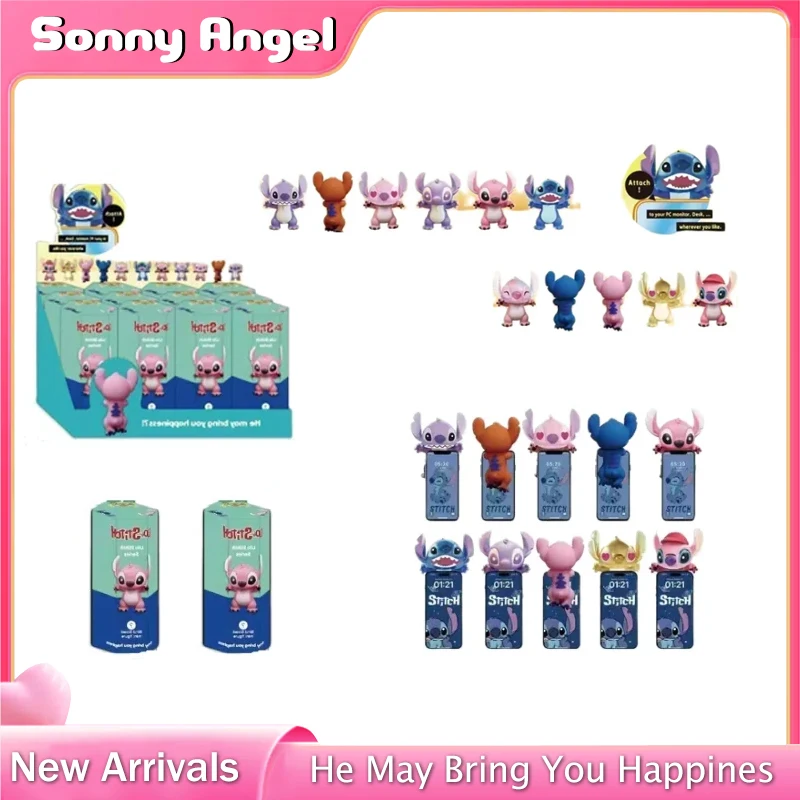 

Stitch Sonny Angel Surprise Blind Box Party Angel Mysterious Blind Box Cute Anime Figures Christmas Model Doll Gifts Kids Toys