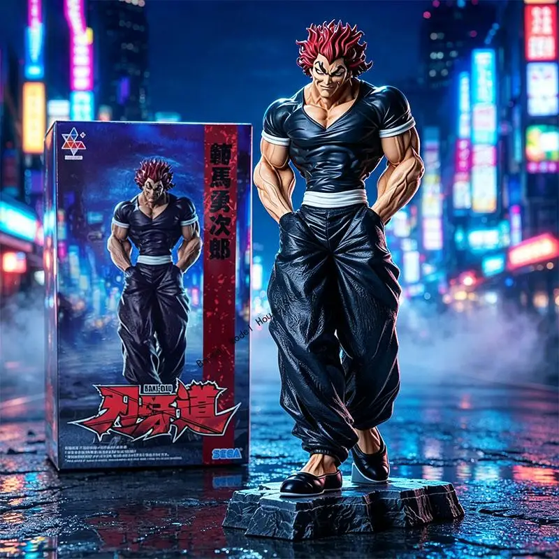 SEGA Luminasta Yujiro Hanma Baki-Dou Anime Figure Prize Figure Character Collectible Model Gift For Fans With Original Color Box