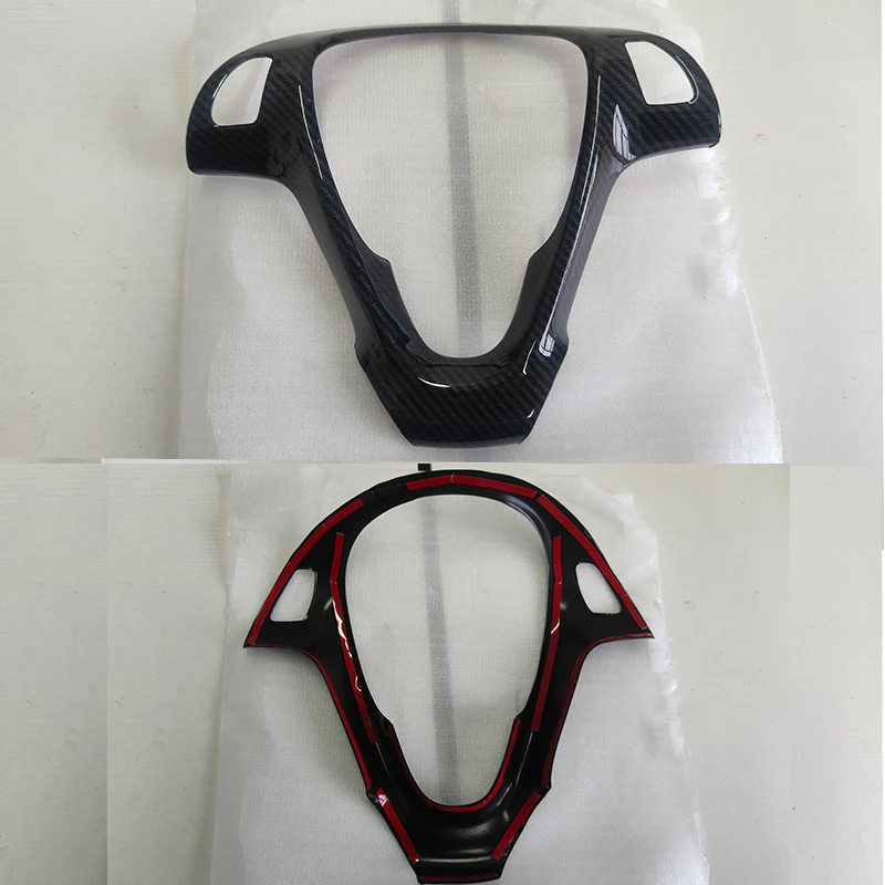 Car Steering Wheel Carbon Style Interior Modifications Steering Wheel Interior Parts Smart 451 Fortwo Brabus Edition