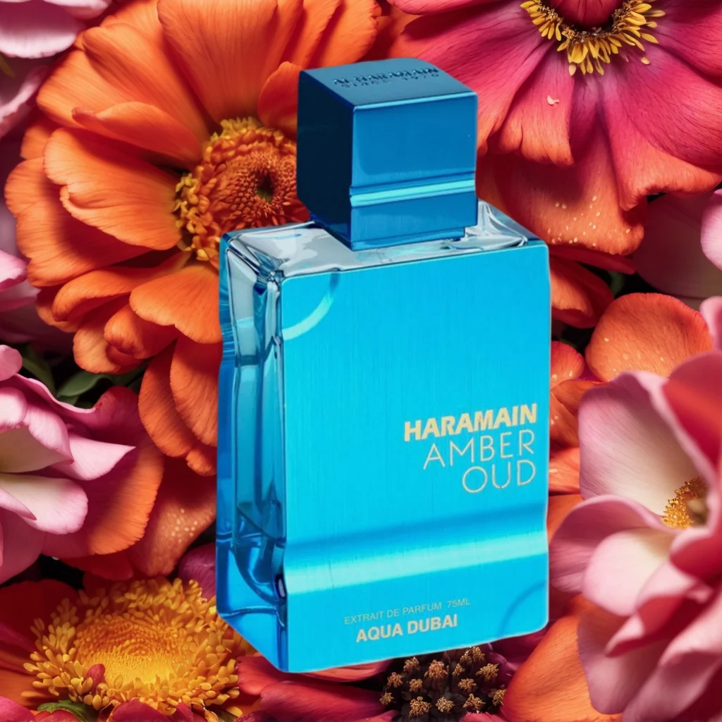 Al Haramain Amber Oud Aqua Eau de Parfum | 60 مل رائحة عطرية مائية طازجة | عطر عربي للجنسين مع ملاحظات البحرية وودي، #4
