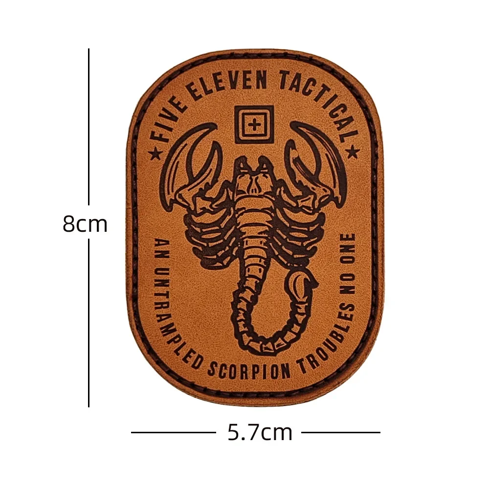 511 Embroidery Hook Loop Patches Tactical Morale Stickers Rubber PVC Military Armband Badge Reflective Patch For Cloths Backpack