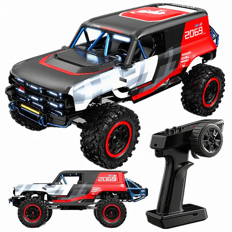 Climbing RC Car Adult Professional Remote Control Car 1/18 Brushless 4WD Off Road Vehicle