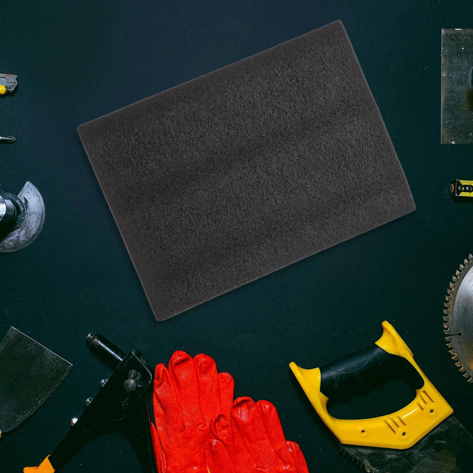 

4pcs Polyethylene Foam Sheets Black Lightweight Packing Liner Cushioning Inserts for Crafts 3D Model Box Decoration Industrial
