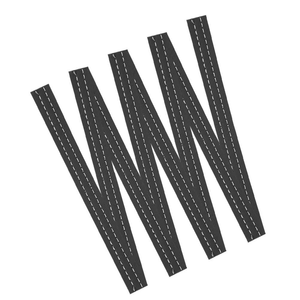 

2pcs Door Gaps Trim Strip Durable Pu Flexible Molding For Dashboard Door Edge Universal Fit Easy Diy Installation