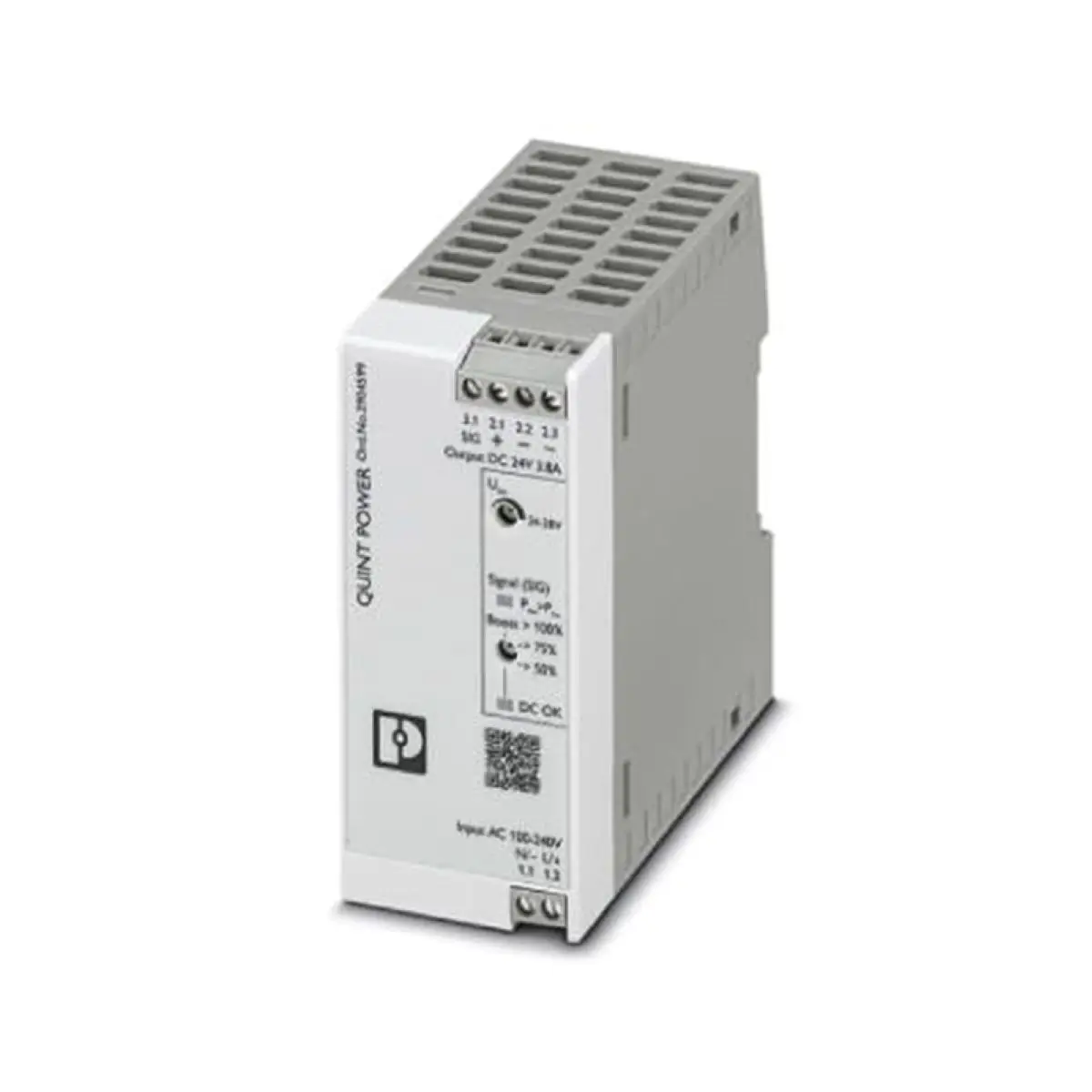 

2904599 Power supply unit - QUINT4-PS/1AC/24DC/3.8/SC
