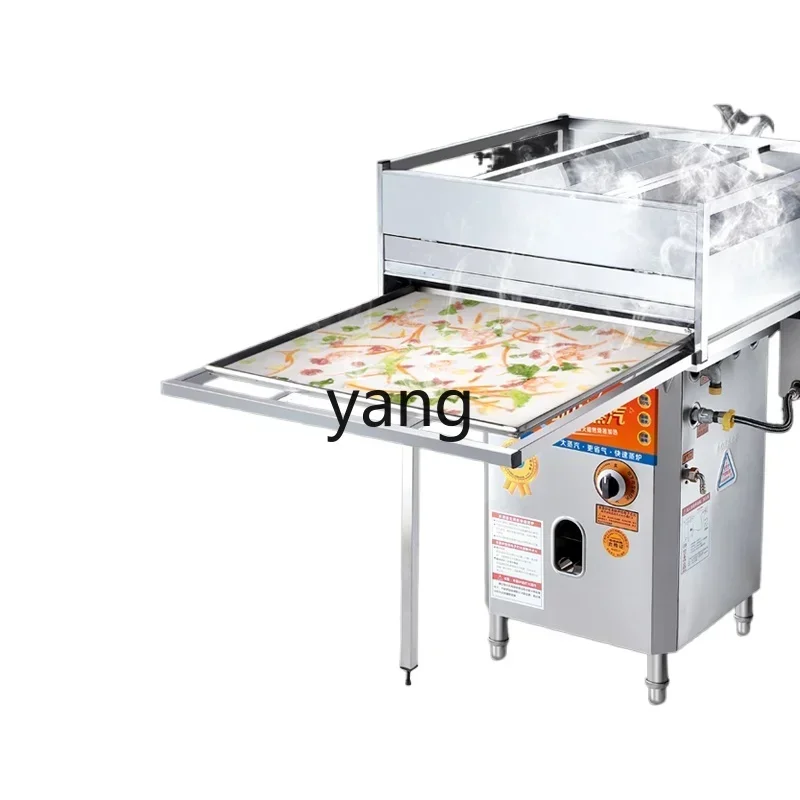 Lhh commercial drawer type Guangdong stone grinding rice flour machine steamer stall