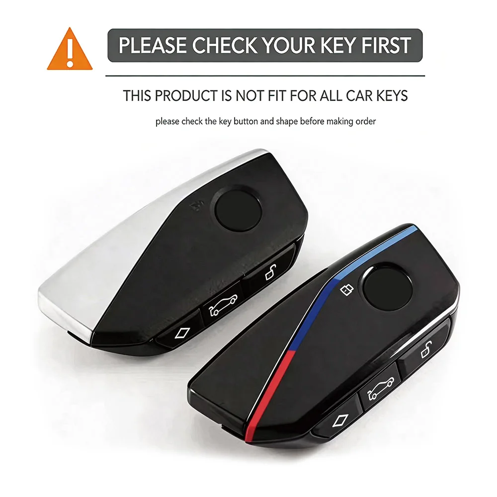 Silicone Car Key Fob Ring Chain Cover Case For BMW 530i 540i 550e 750e 740i 760i X1 X2 X5 X6 X7 M5 iX1 iX2 iX XM i5 i7 2024 2025
