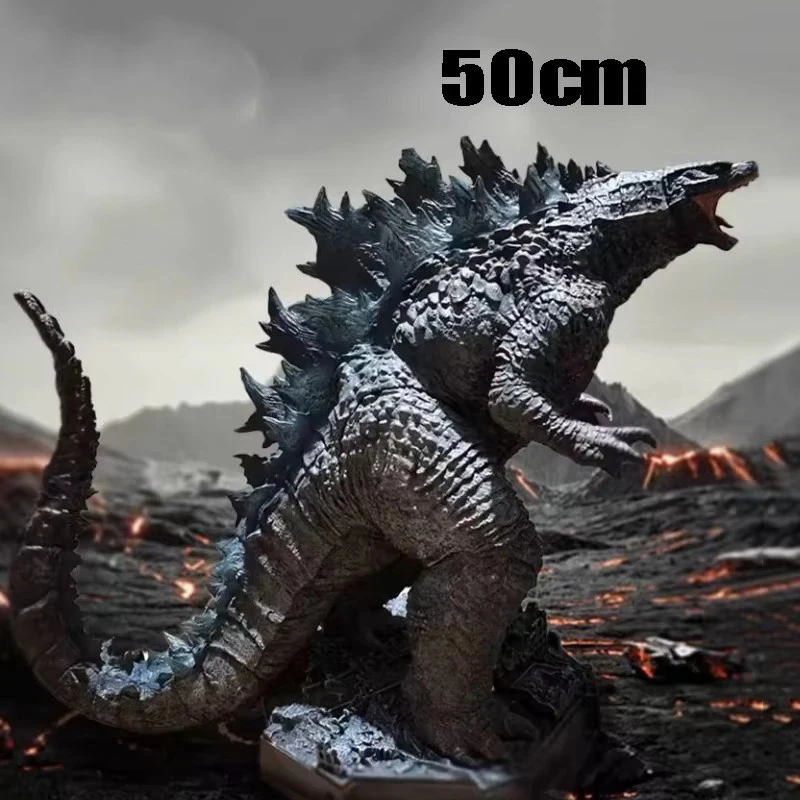 

50cm Anime King Kong VS Godzilla Action Figures GK Gojira Heat Rays Movie PVC Model Collection Statue Birthday Toys Gifts