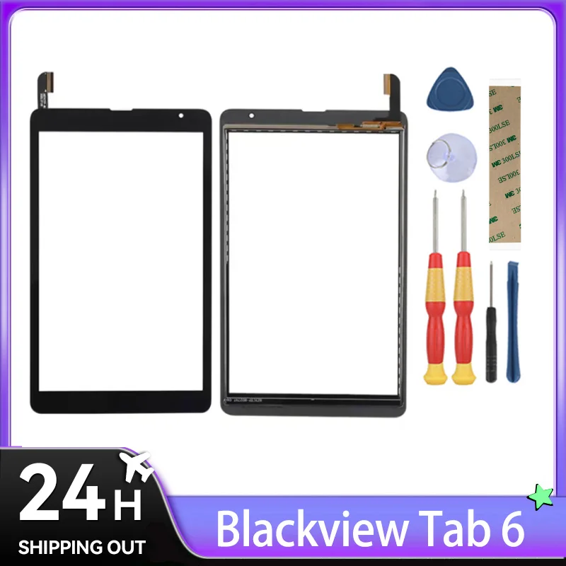 For Blackview Tab 70 WIFI/Tab A7/Tab 8 WiFi/Tab 8 Kids/Tab 30/Tab 30 WiFi/Tab 6/Tab 3 Kids/Touch Screen Parts With Tools