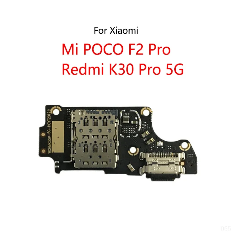Pop USB Charging Dock Port Socket Jack Plug Connector Charge Board Flex Cable For Redmi K30 Pro 5G / Mi POCO F2 Pro