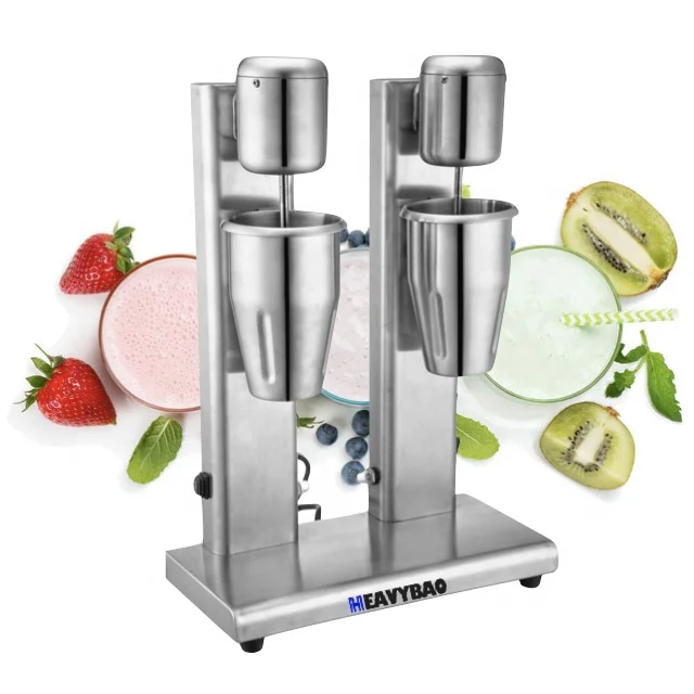 Heavybao Small Elegant Food Blender  2Liter Juice Blender Double Head Stainless Steel Blender Mixer