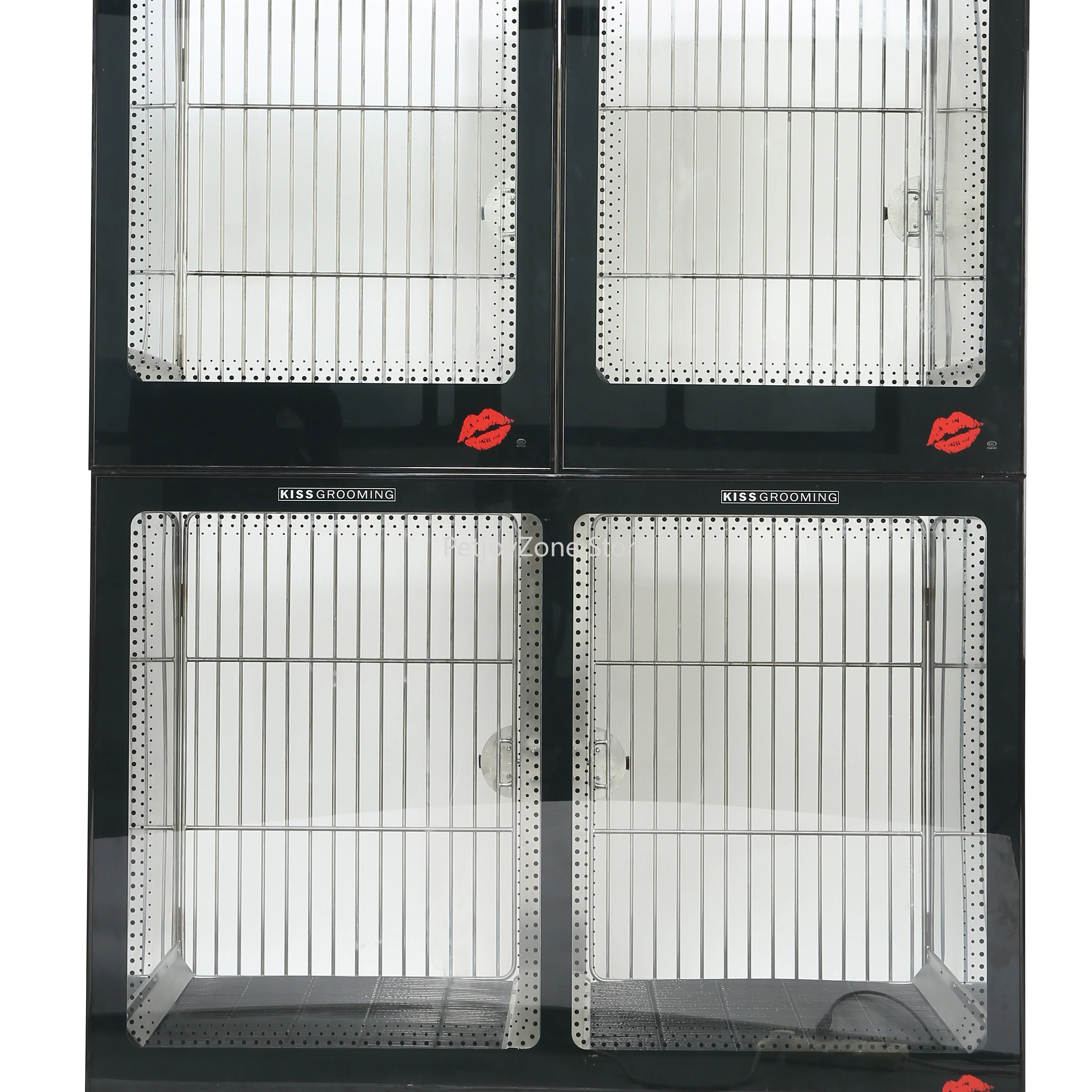 Multi Space Bird Cage High Quality Heavy Duty Wire Steel Breeding Parrot Cage Three Space Bird Cages That Can Be Kept Separately