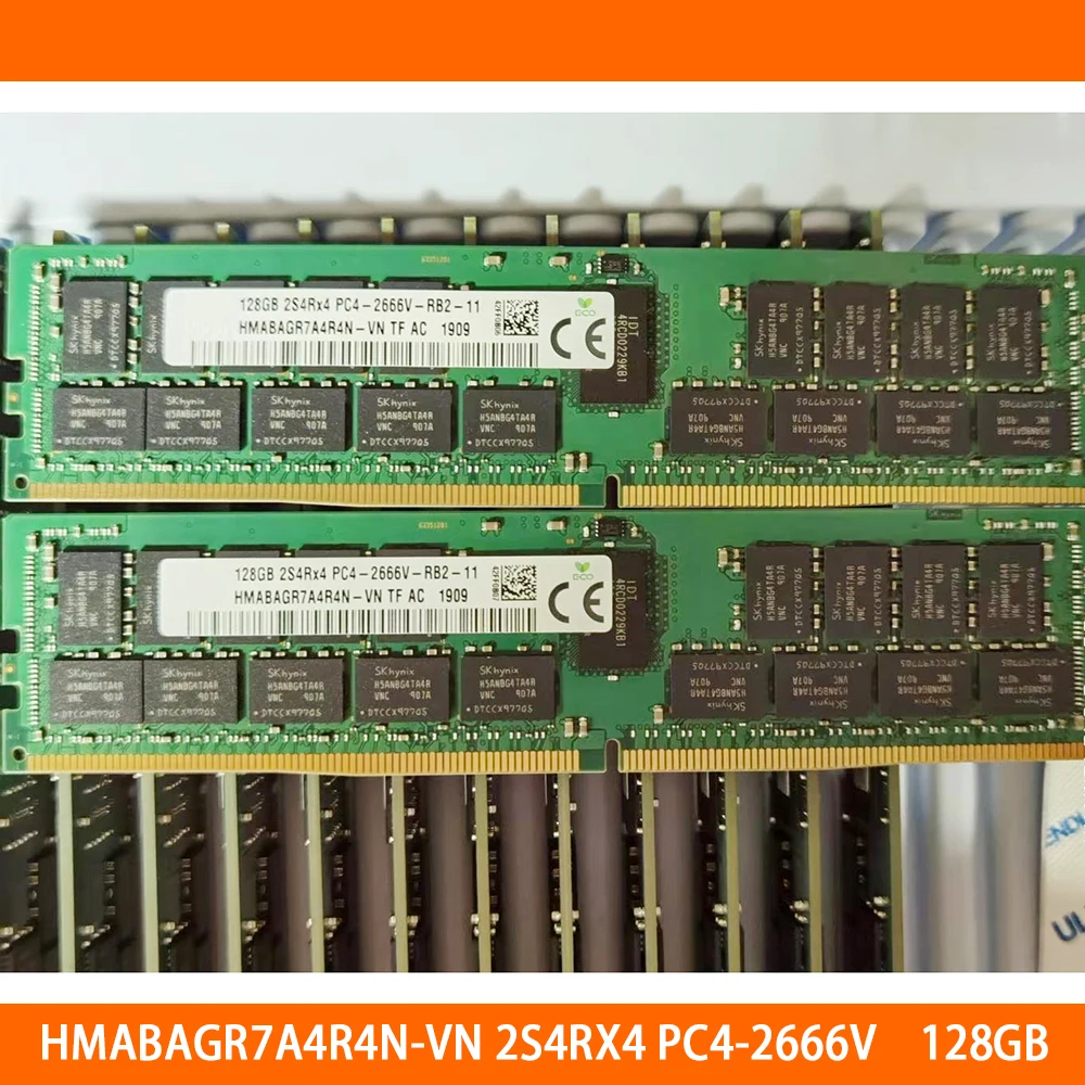 

1PCS 128GB 128G HMABAGR7A4R4N-VN 2S4RX4 PC4-2666V REG RAM For SK Hynix Memory High Quality Fast Ship