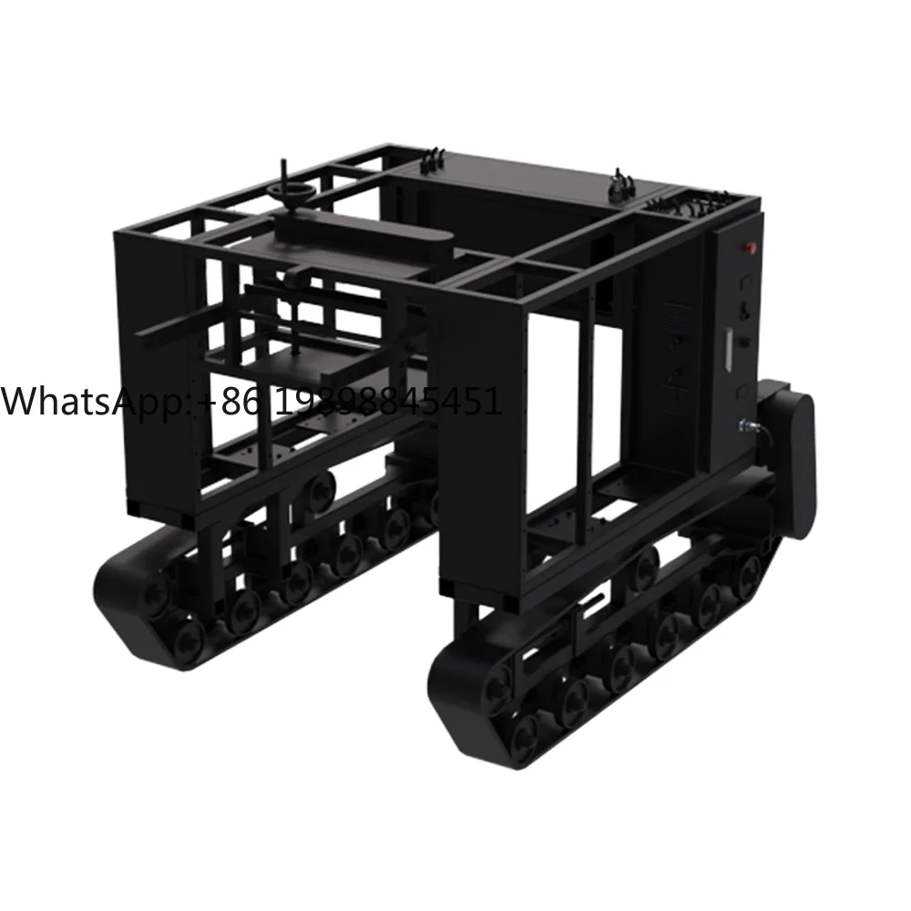 هيكل متجري شديد التحمل، تحميل 200 كجم، منصة روبوت لجميع التضاريس للاستخدام الخارجي/التعدين/الزراعة، مع ROS & CAN #1