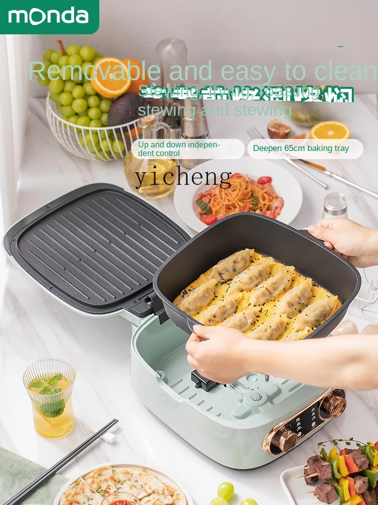 c3 Multi-Functional Cooking Pot Electric Chafing Dish Household Electric Cooking Multi-Functional Electric Food Warmer