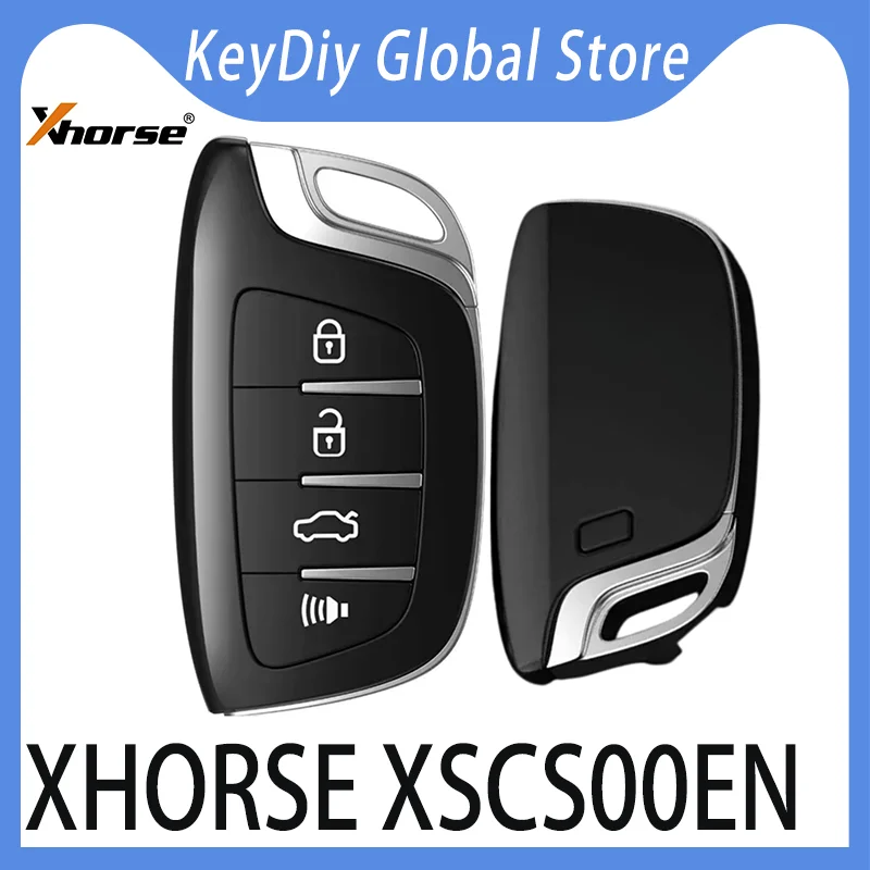 Xhorse VVDI XSCS00EN Crystal Black Style Universal Smart key For 46 47 48 49 4A 8A 4D Chip Remote key Programming