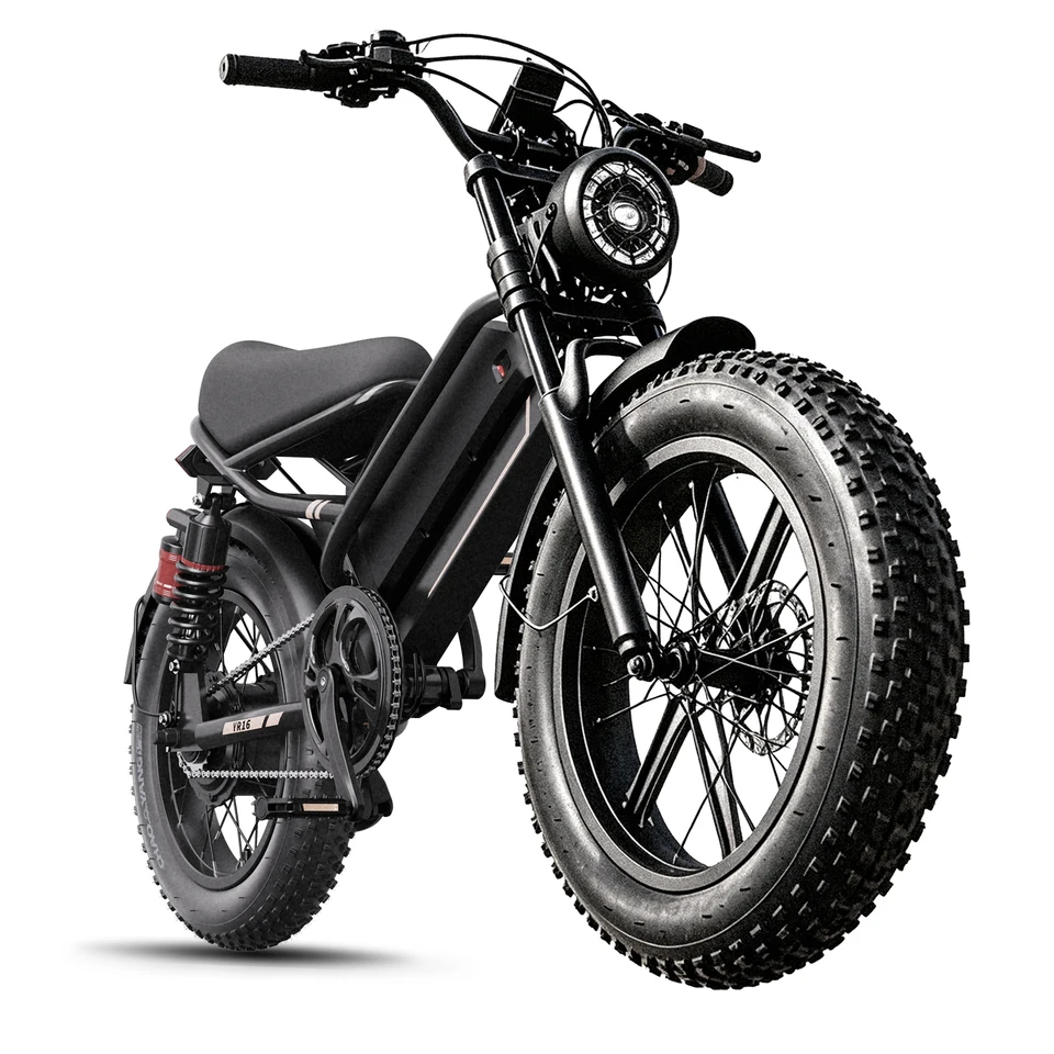 Electric Bike with Peak 2000W Motor, 600Wh Battery Electric Bicycle, Fat Tire Dirt Bike with Cruise Control, 55 Miles Moped Ebike that Suitable for Small Riders & Teenagers image 8