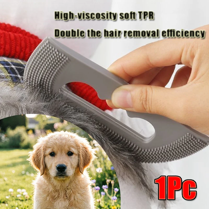 

Dog Grooming Kit Cat Hair Remover Brush For Cats Dogs Hair Clothing Sofa Furniture Carpet Portable Cleaning Tool Dogs Supplies