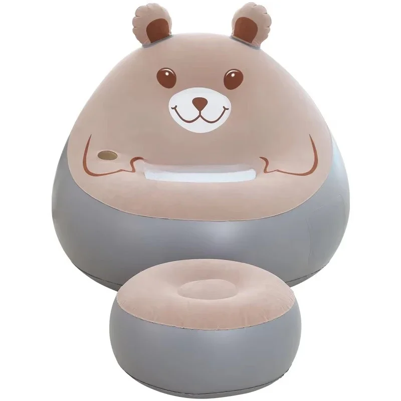 

Single Inflatable Cartoon Tatami Bedroom Lunch Break Chair Air Sofa