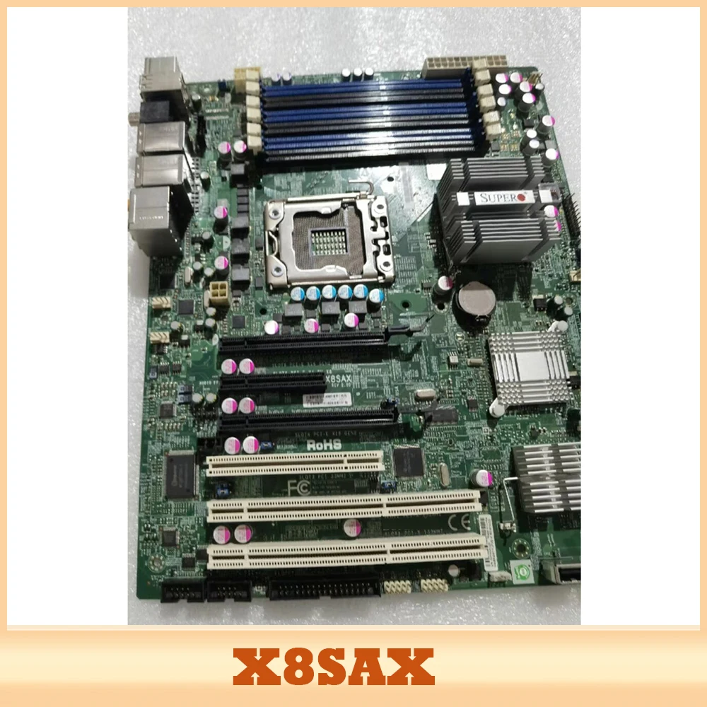 X8SAX REV 2.0 X8SAX LGA1366 X58 Motherboard Work-station Motherboard Industrial Computer