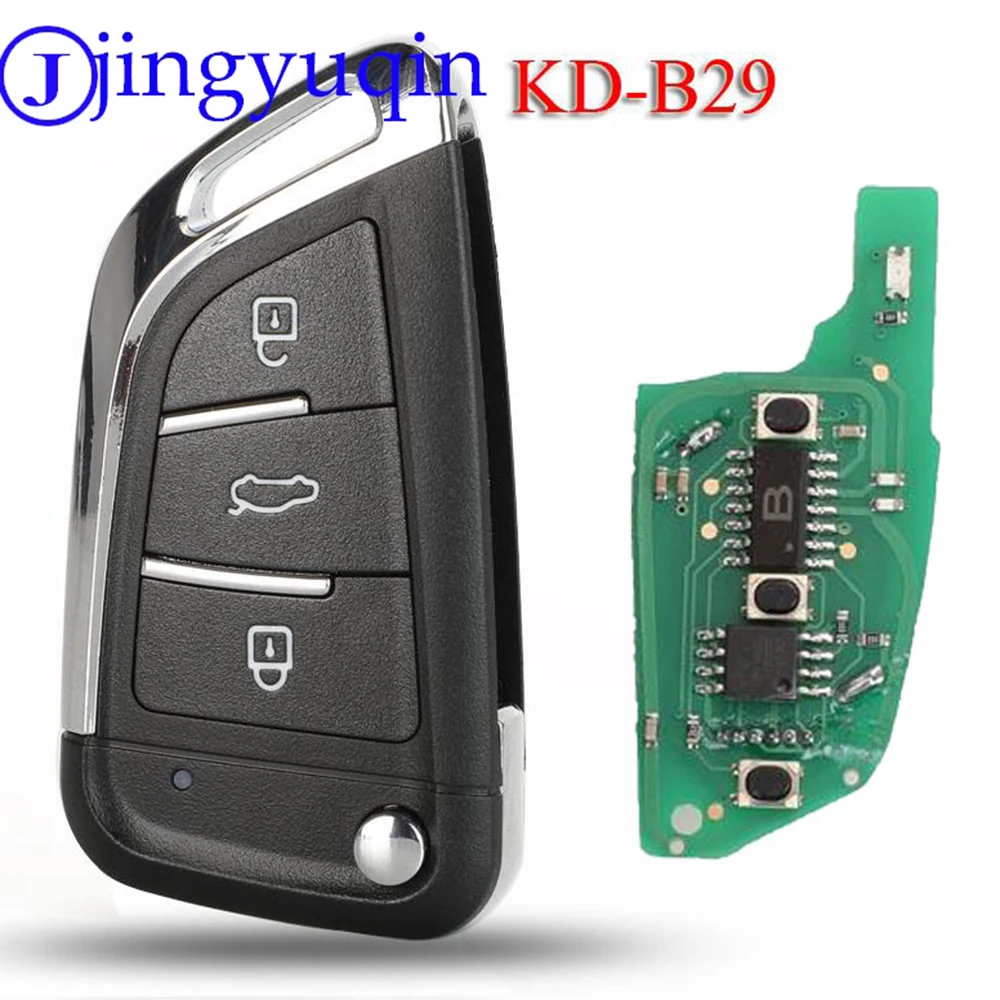 

Jingyuqin пульт дистанционного управления KD B29 для KD900/KD900+/URG200 программатор автомобильных ключей серии B управление