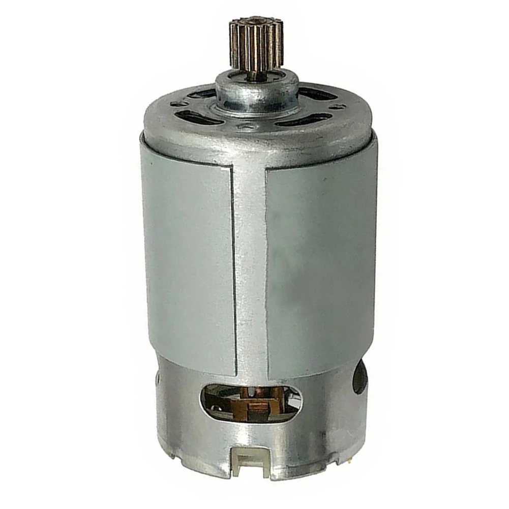 21V 14 Tooth Motor High Speed RS550 Motor 25000 RPM Mini Saw Motor For Electric Chain Saw Chain Saw Mini Saw Motor 02239