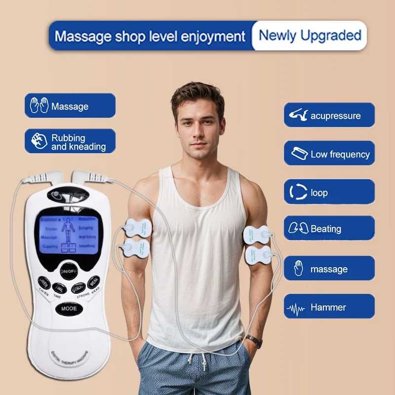 A Percussion Massager with 8 Modes and 15 Intensity Levels, Suitable for All Muscles of the Body, Especially Ideal for Use after Exercise; Portable Design, Suitable for Athletes and Fitness Enthusiasts; an Ideal Gift for Family and Friends; Easy to Use, Stylish Design; High-Quality