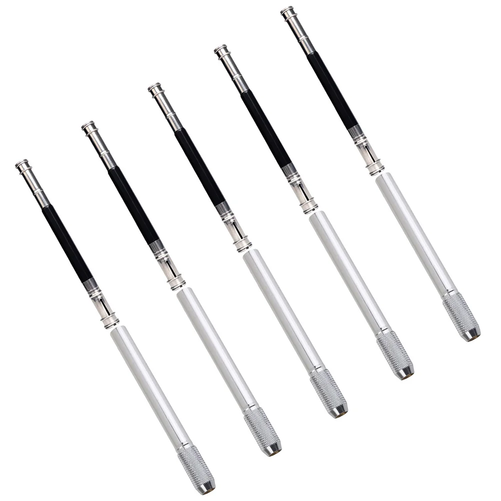 

10Pcs Wood Pencil Extender with Non-Slip Grip Comfortable Handle for Artists Craft Hobby Drawing Writing Extension Tool