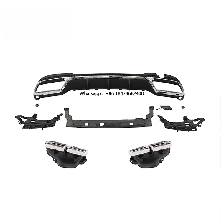 

High Quality Professional C63 Rear Diffuser for Class E C63 W212 2010-2015