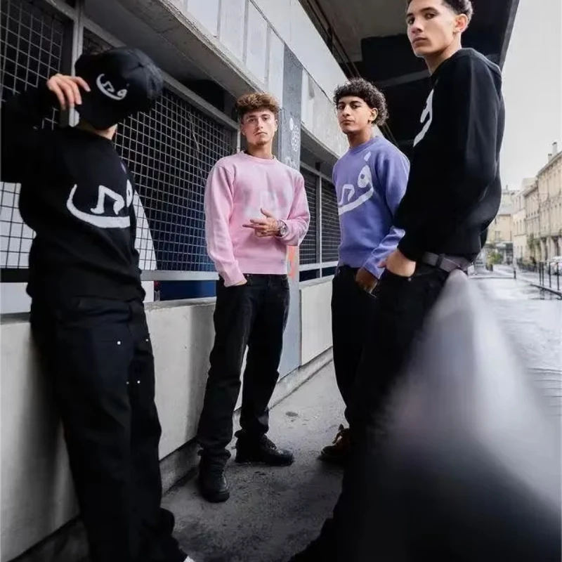 Men's Vintage Knitwear Y2K Creative Sweaters Winter Harajuku Oversized Pullover Sweater Unisex Aesthetic Clothes Teens Women Top