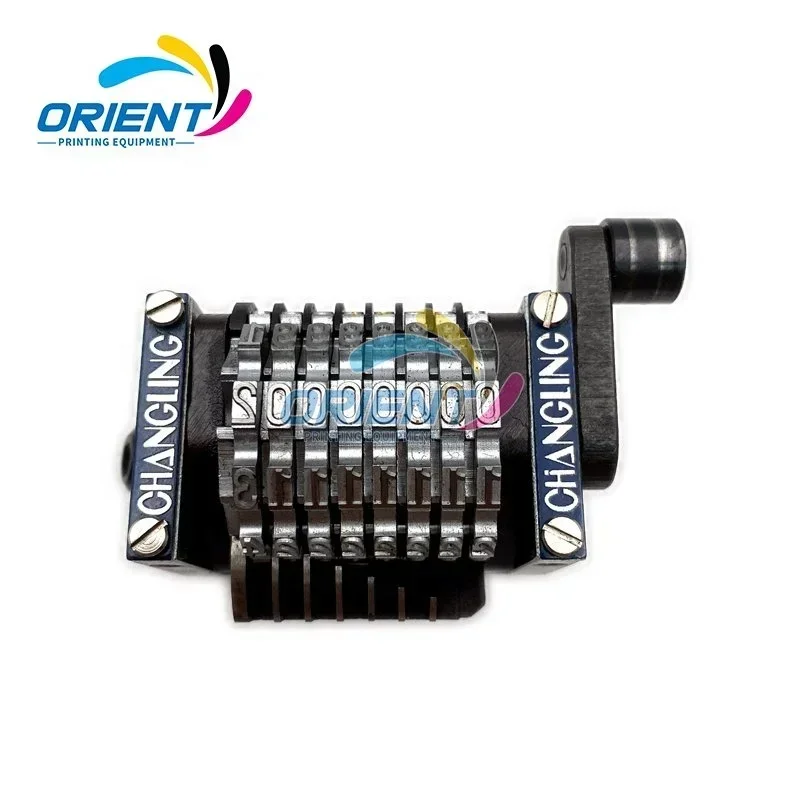 Quality 8 Digits Numberator Horizontal Digits Numbering Machine For Printing Machine Parts