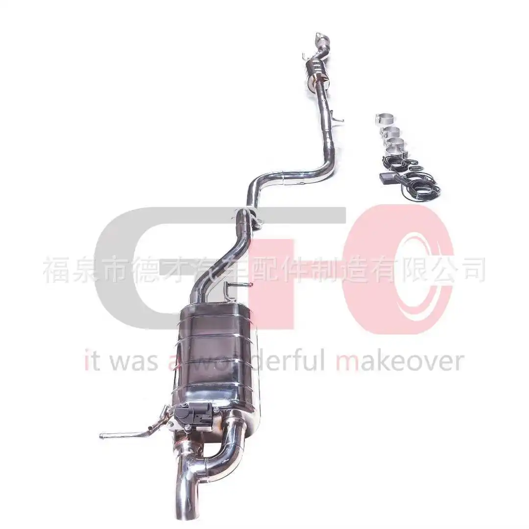 

Suitable for 14th generation Xuanyi 1.6L changed to GFC brand mid-tail exhaust pipe exhaust system sound wave modification