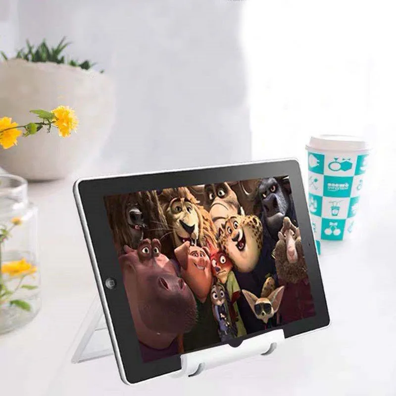Universal Foldable Desk Phone Holder Mount Stand for Samsung S20 Plus Ultra Note 10 IPhone 12 Mobile Phone Tablet Desktop Holder