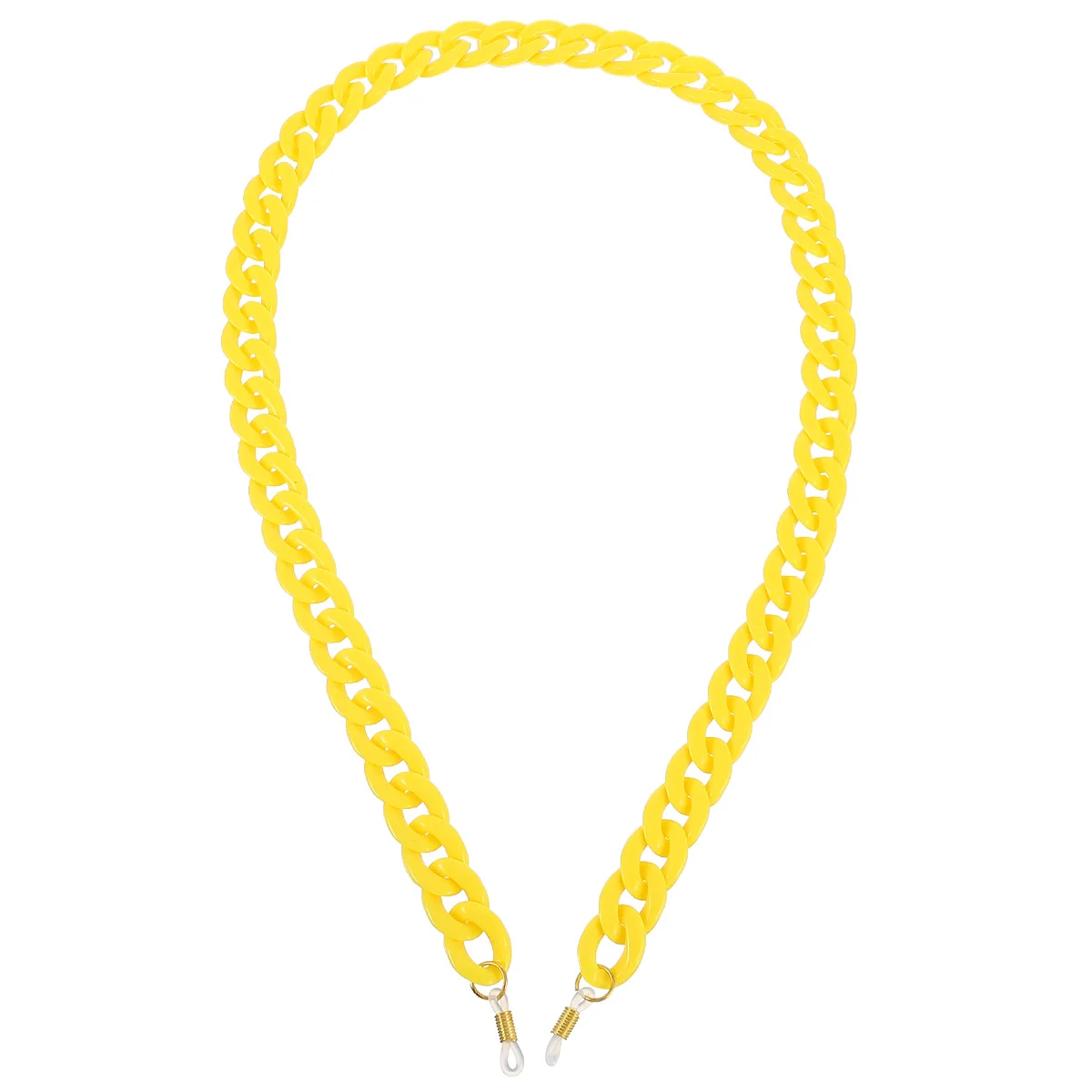 

Acrylic Eyeglasses Chain Cord Pendant Accessories Durable Bright Color Soft Adjustable Anti Slip Practical Glasses Necklace